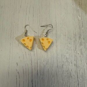 Cheese Wedge Earrings